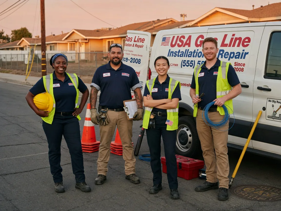 Gas Line Installation company in New Virginia, IA